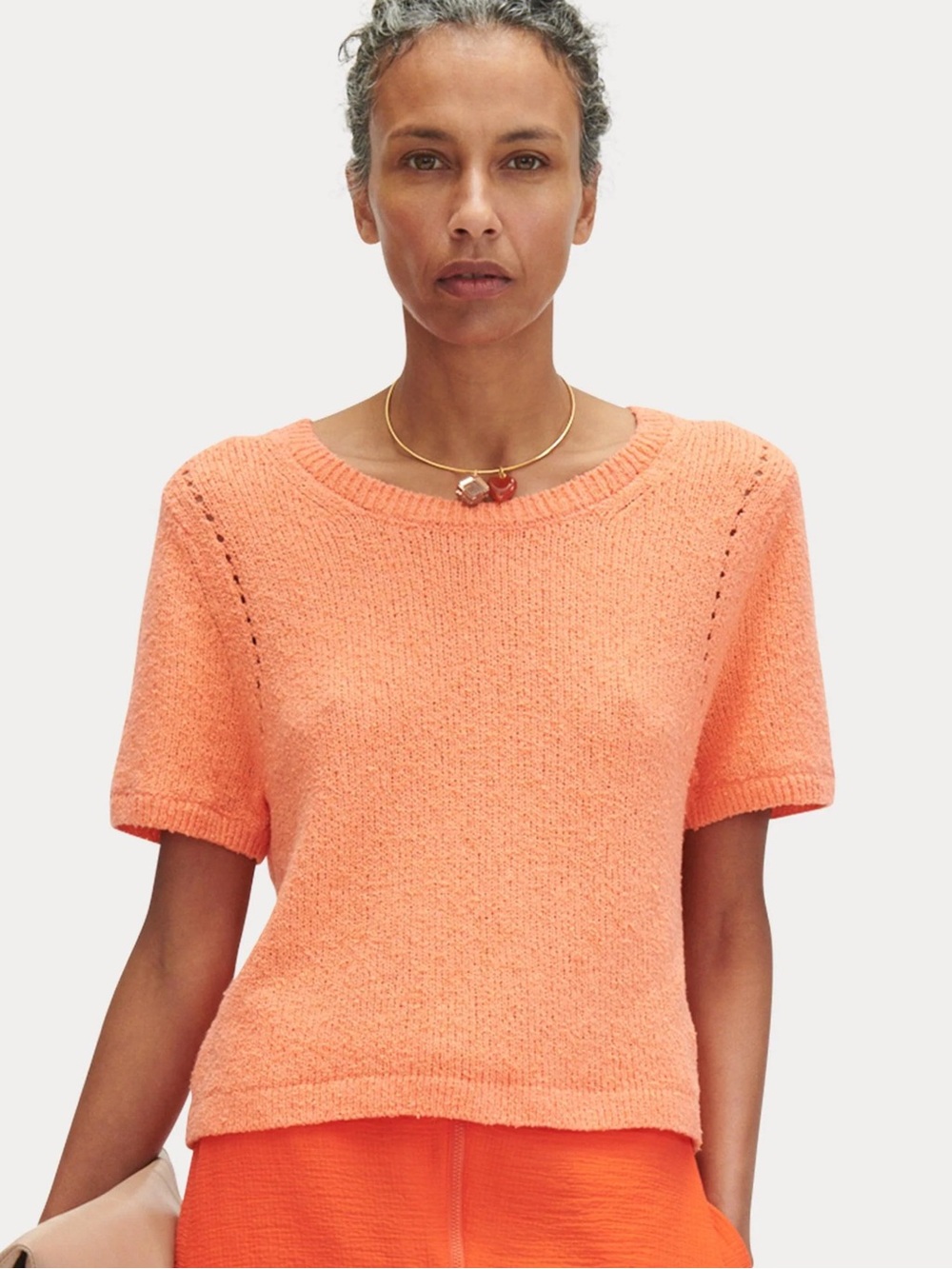 Rachel Comey Jonas Knit Top – Orange